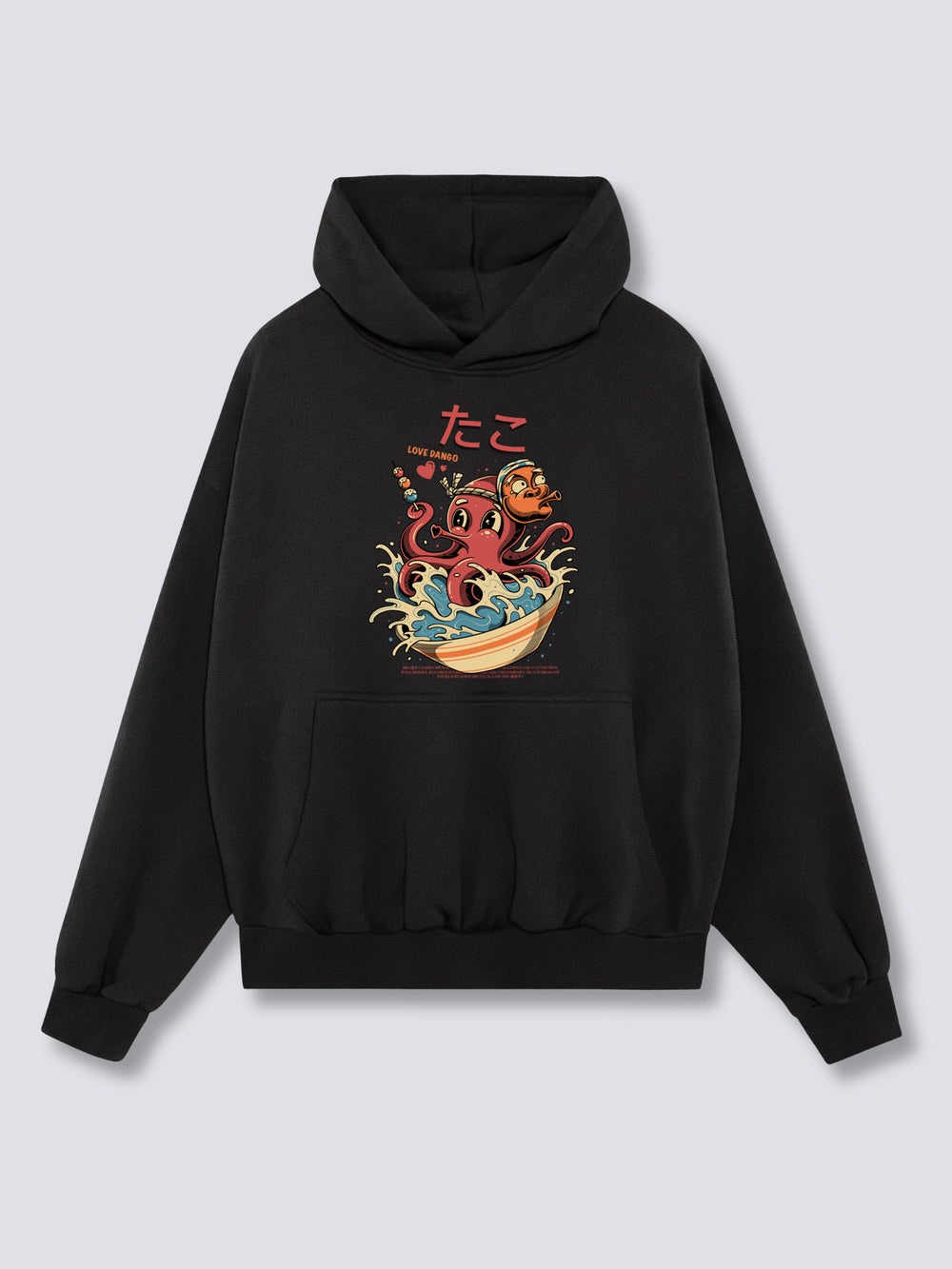 Front Print - Octopus Hoodie