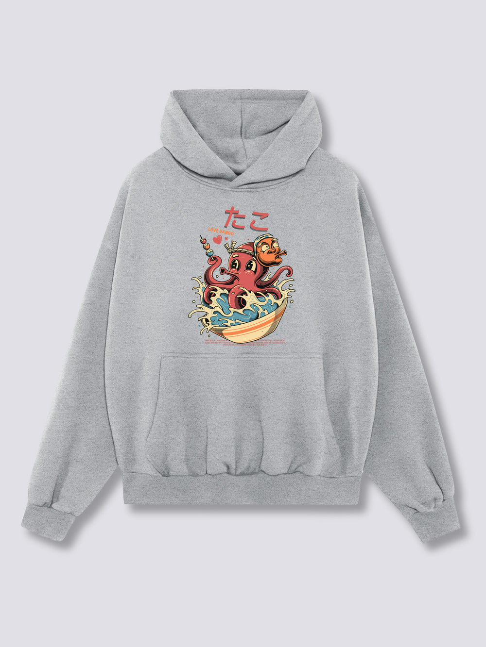 Front Print - Octopus Hoodie