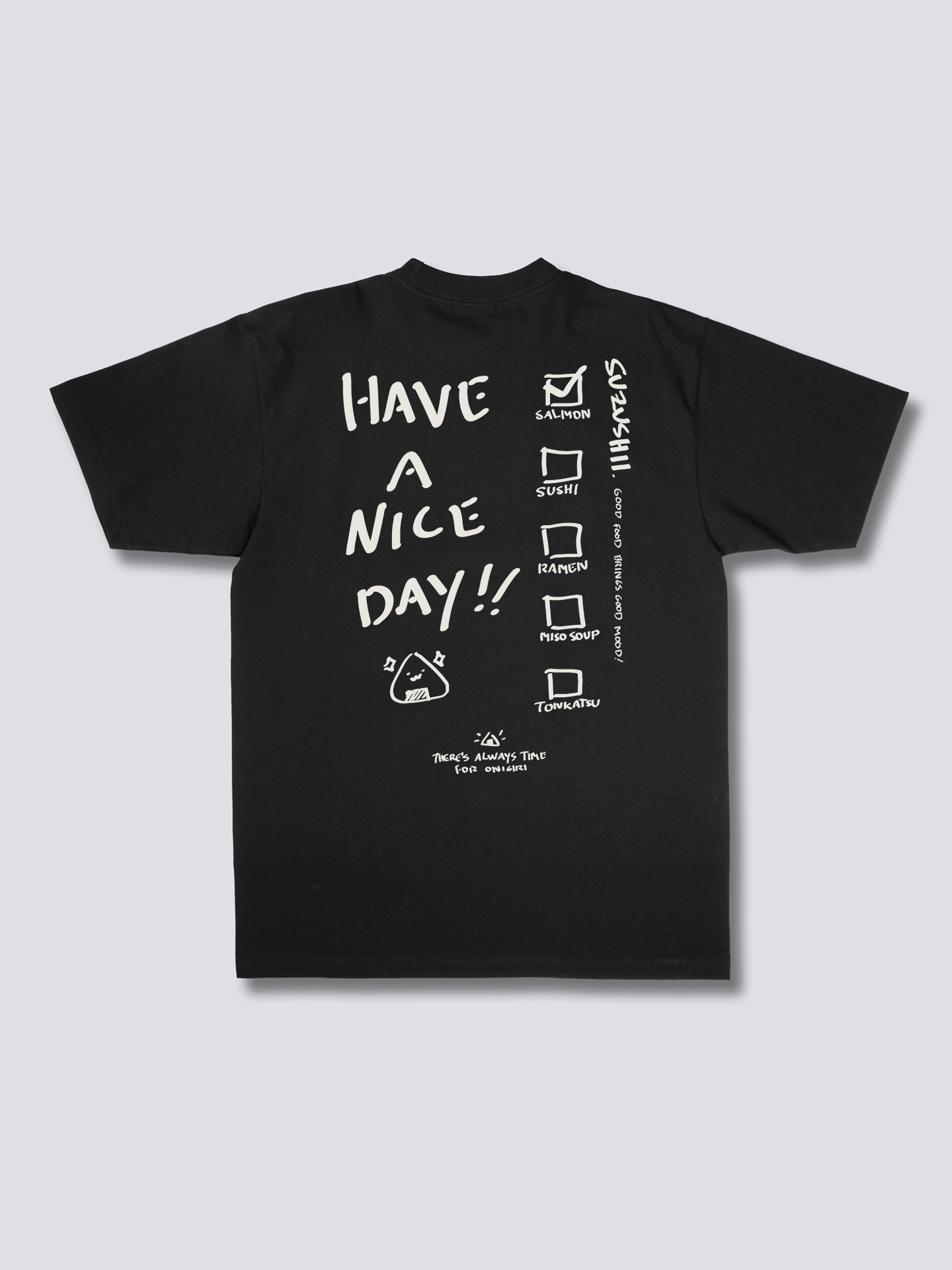 Onigiri Checklist T-Shirt