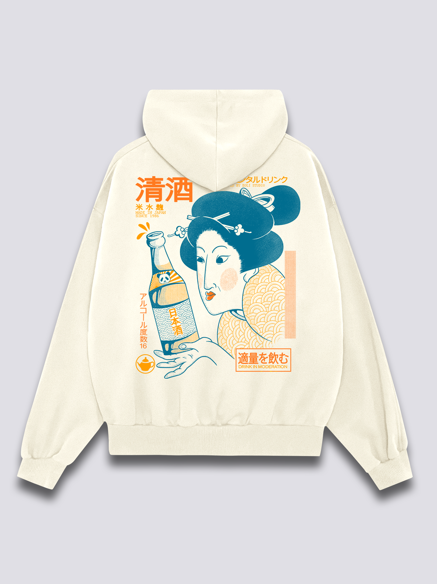 Oriental Sake Hoodie