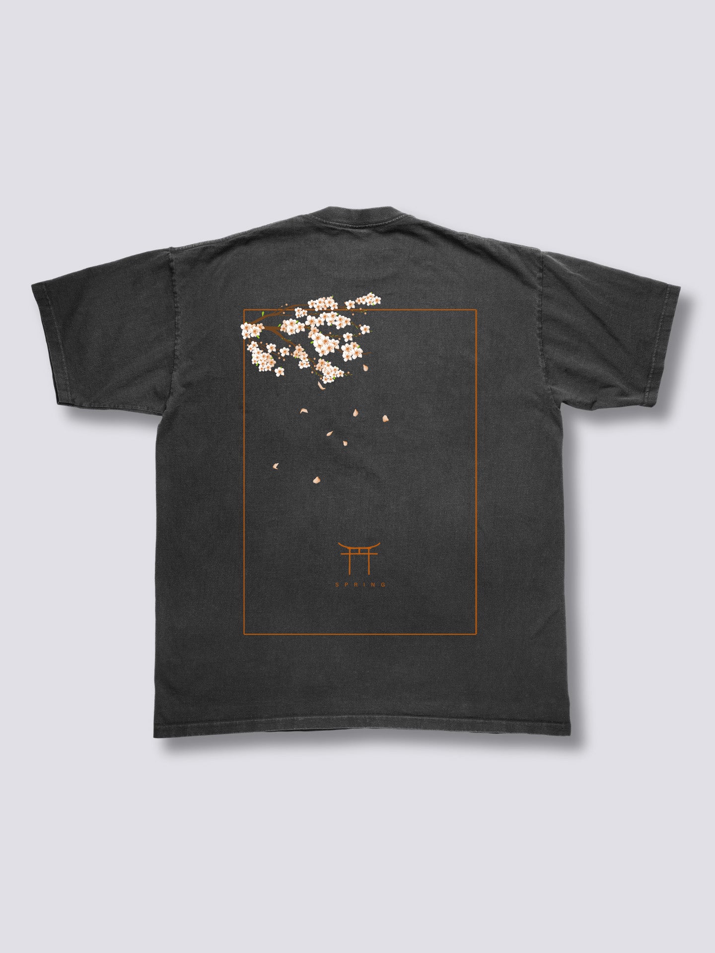 Peach Blossom Back Vintage T-Shirt