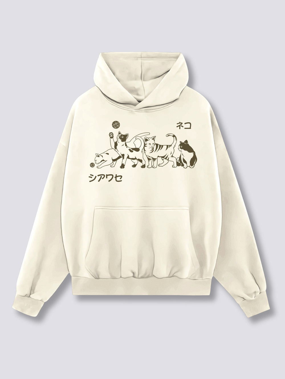 Front Print - Playful Hoodie