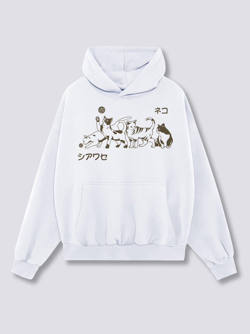 Front Print - Playful Hoodie