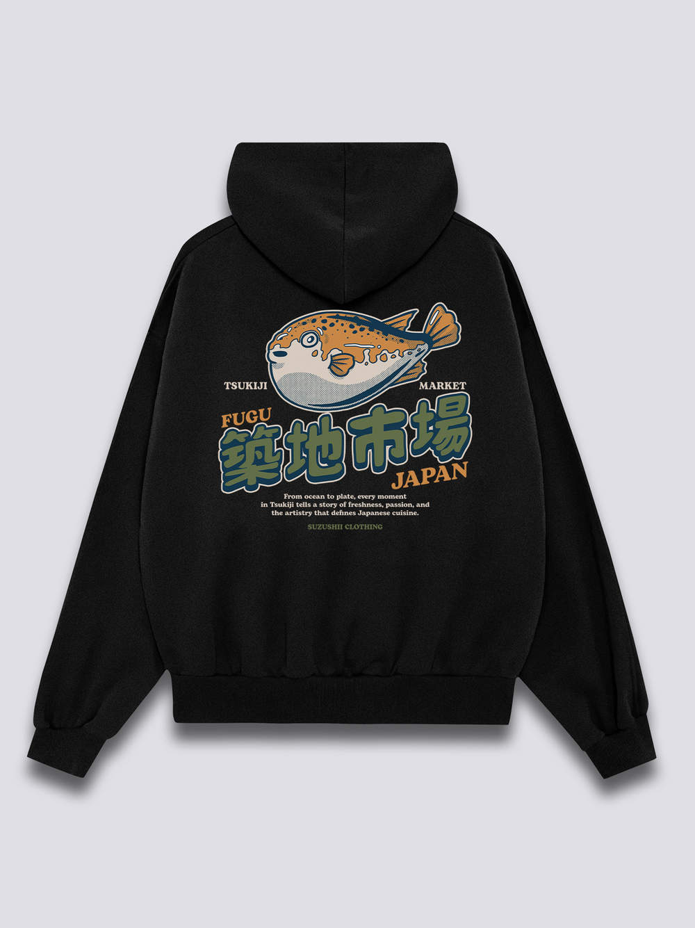 Poisonous Fugu Hoodie