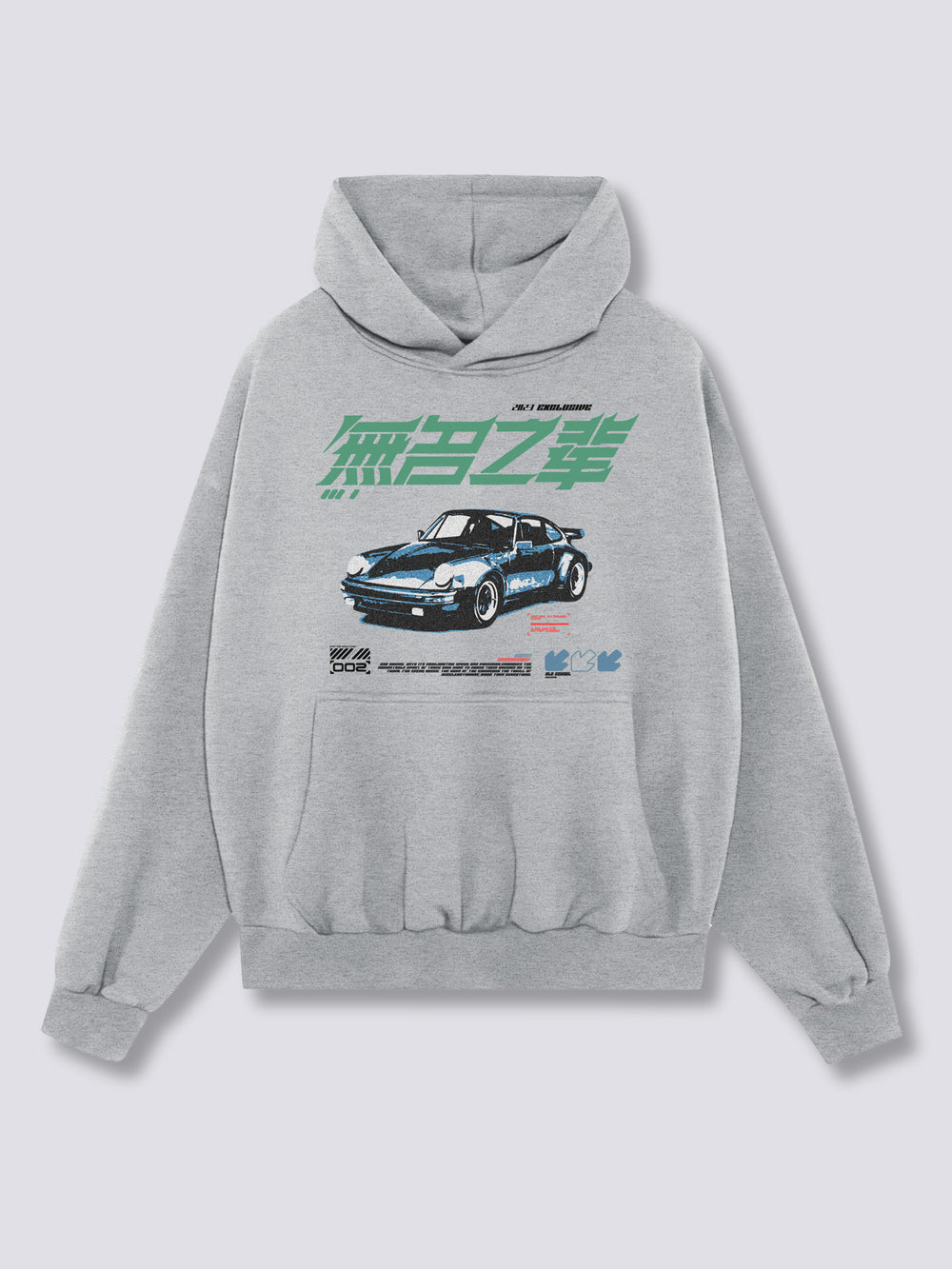 Front Print - Race Hoodie
