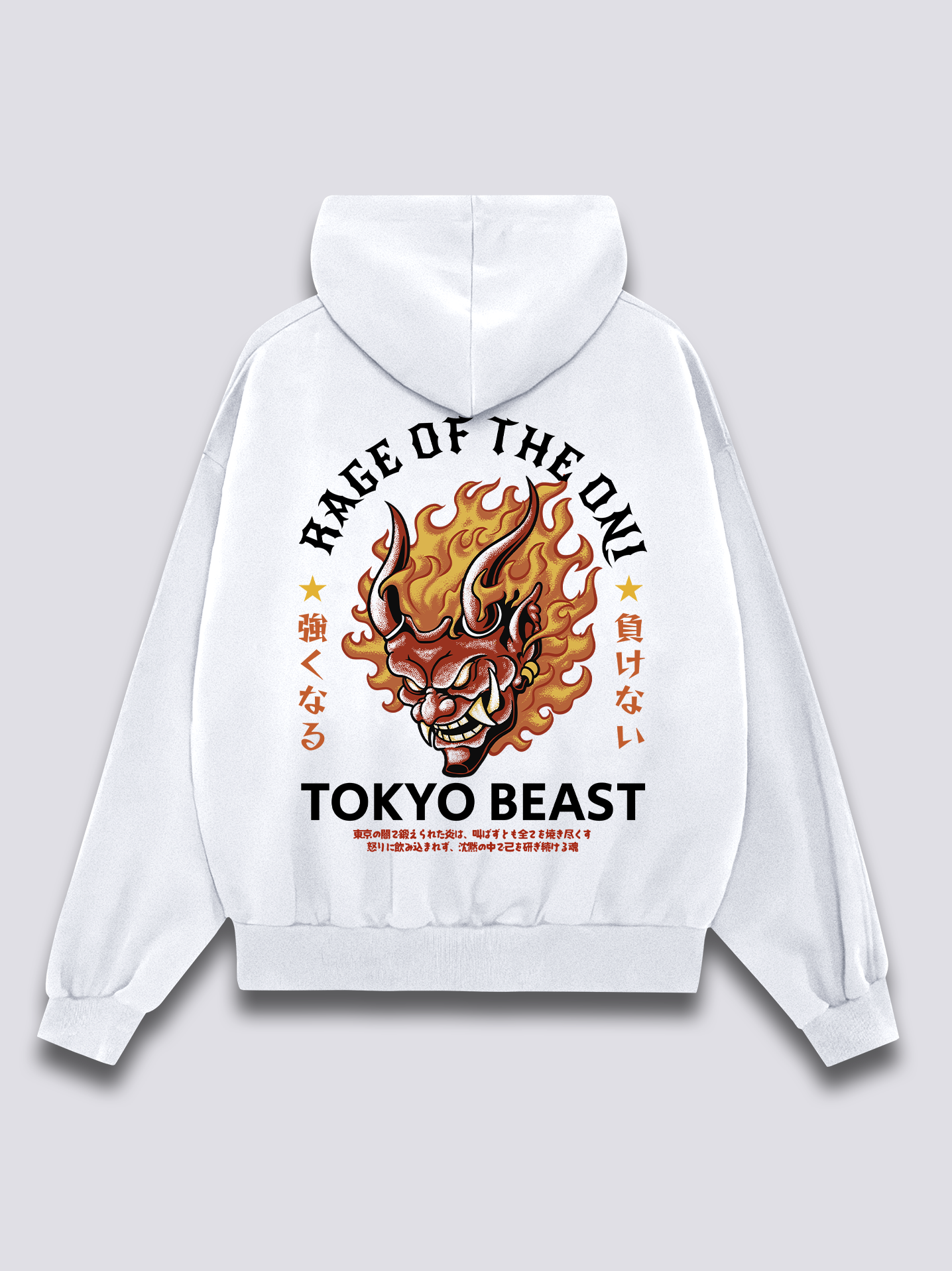 Rage of the Oni Hoodie
