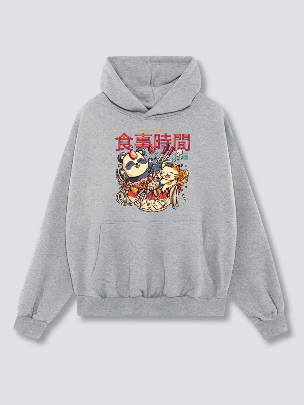 Front Print - Ramen Bath Hoodie