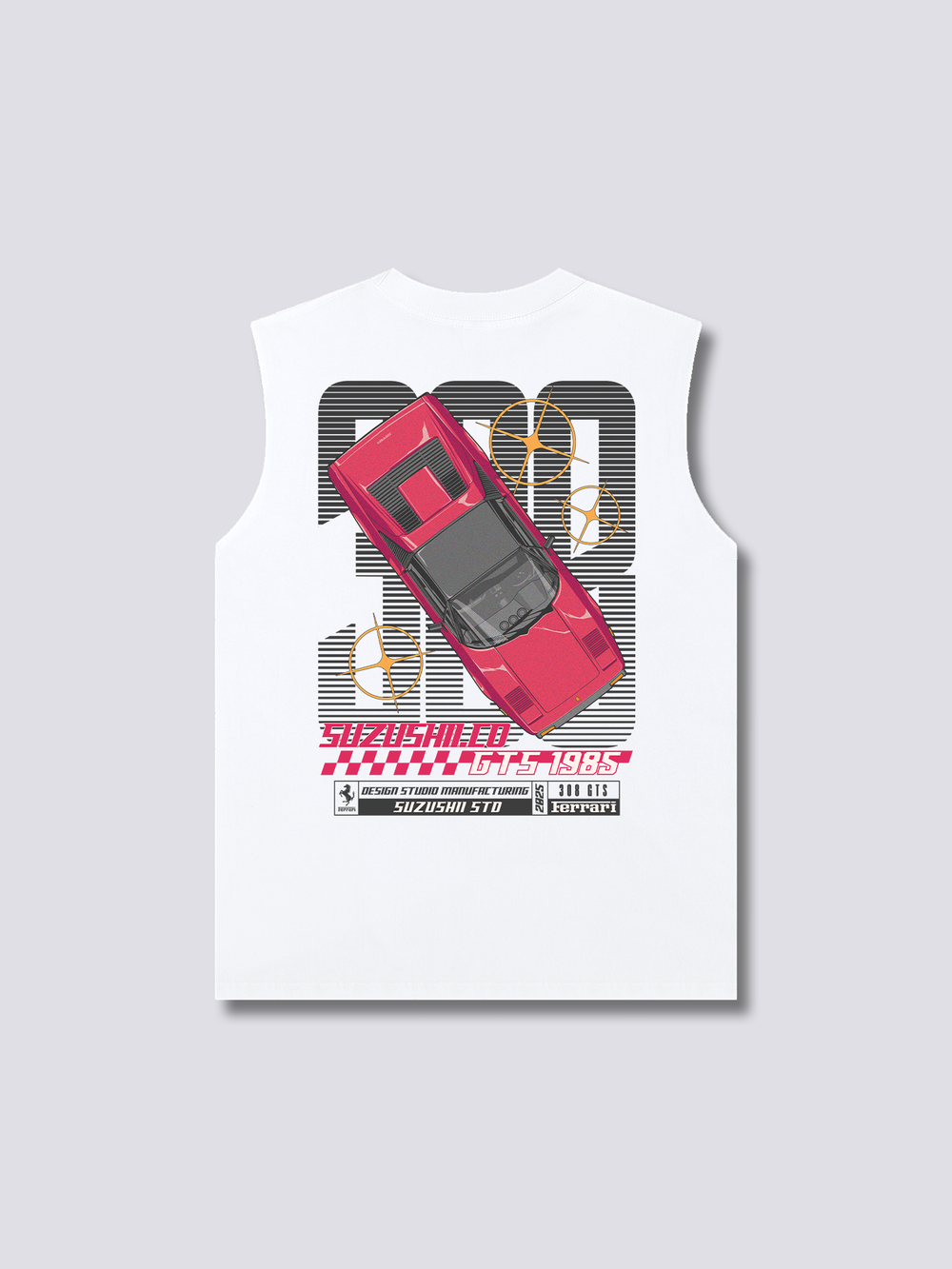 Retro Racer 308 Tank Top