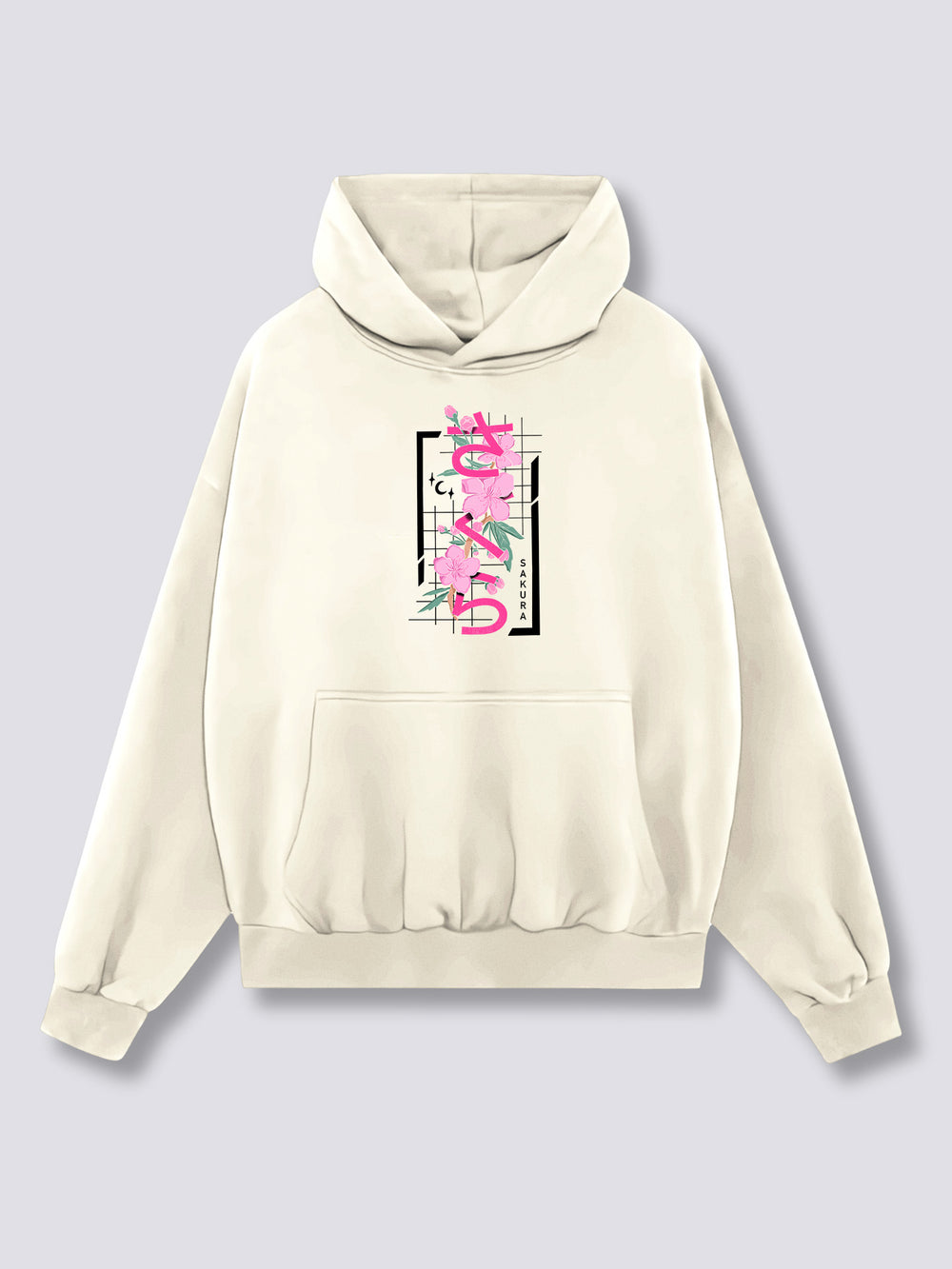 Front Print - Sakura Hoodie
