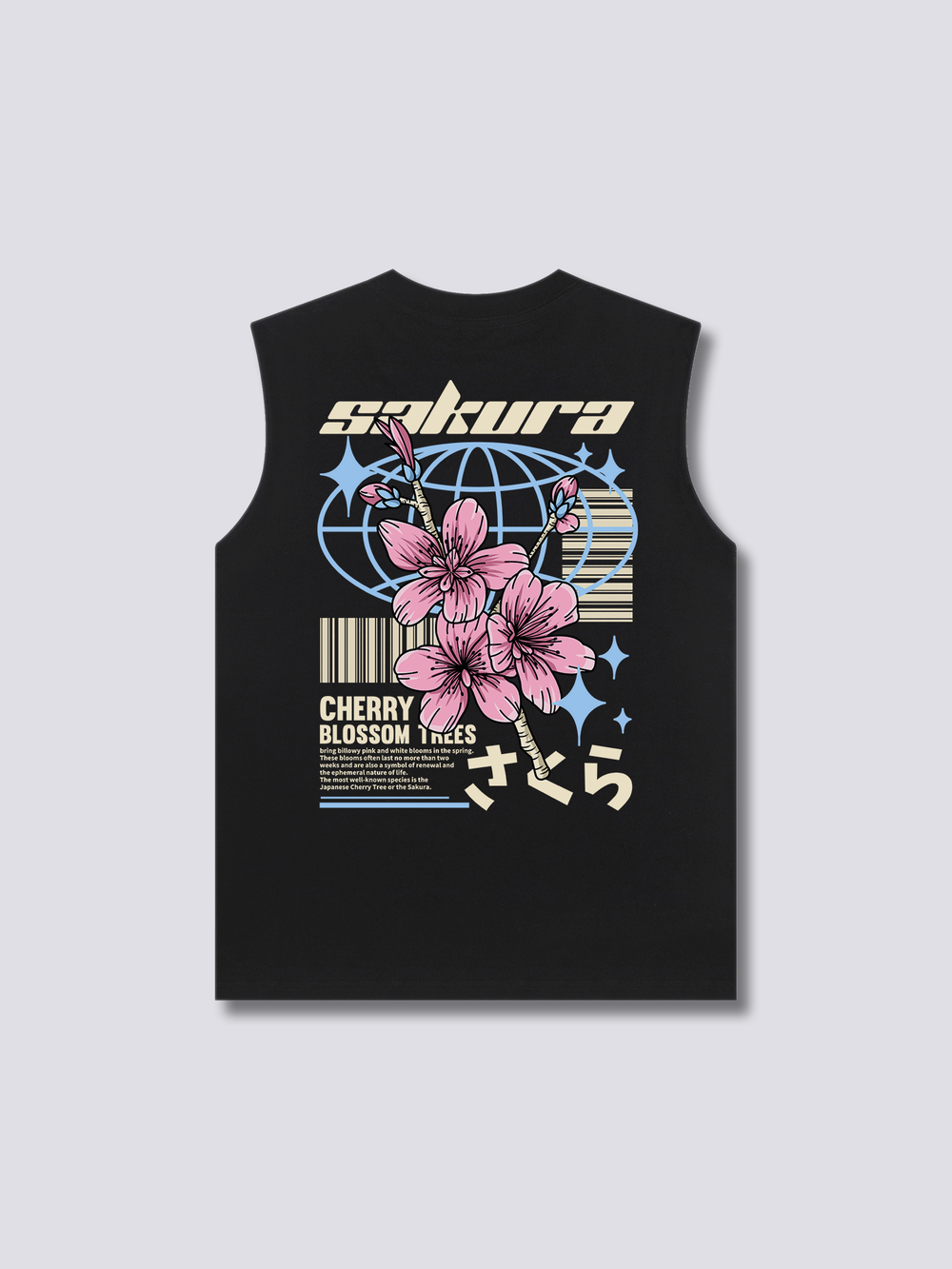 Sakura Style Tank Top