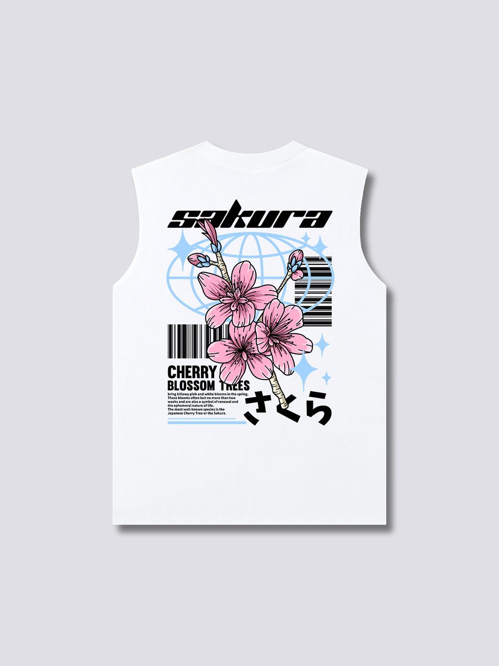 Sakura Style Tank Top