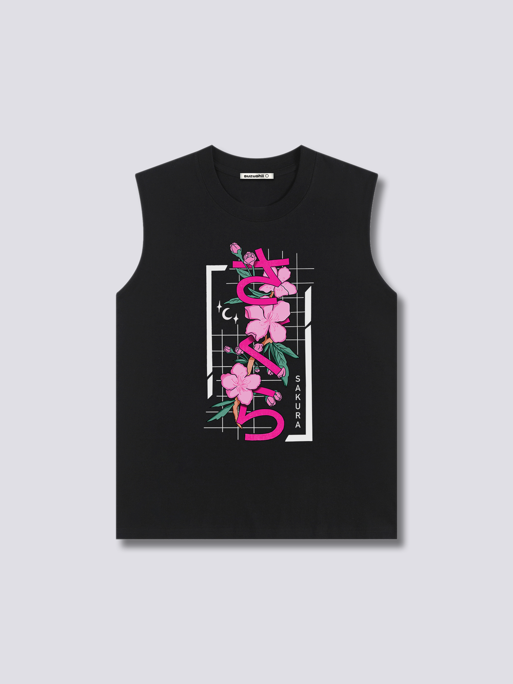 Front Print - Sakura Tank Top