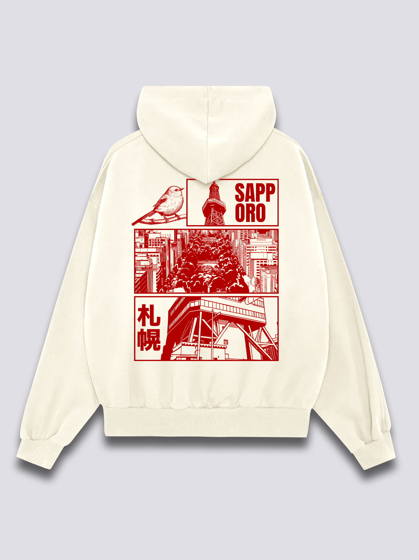 Sapporo Sights Hoodie