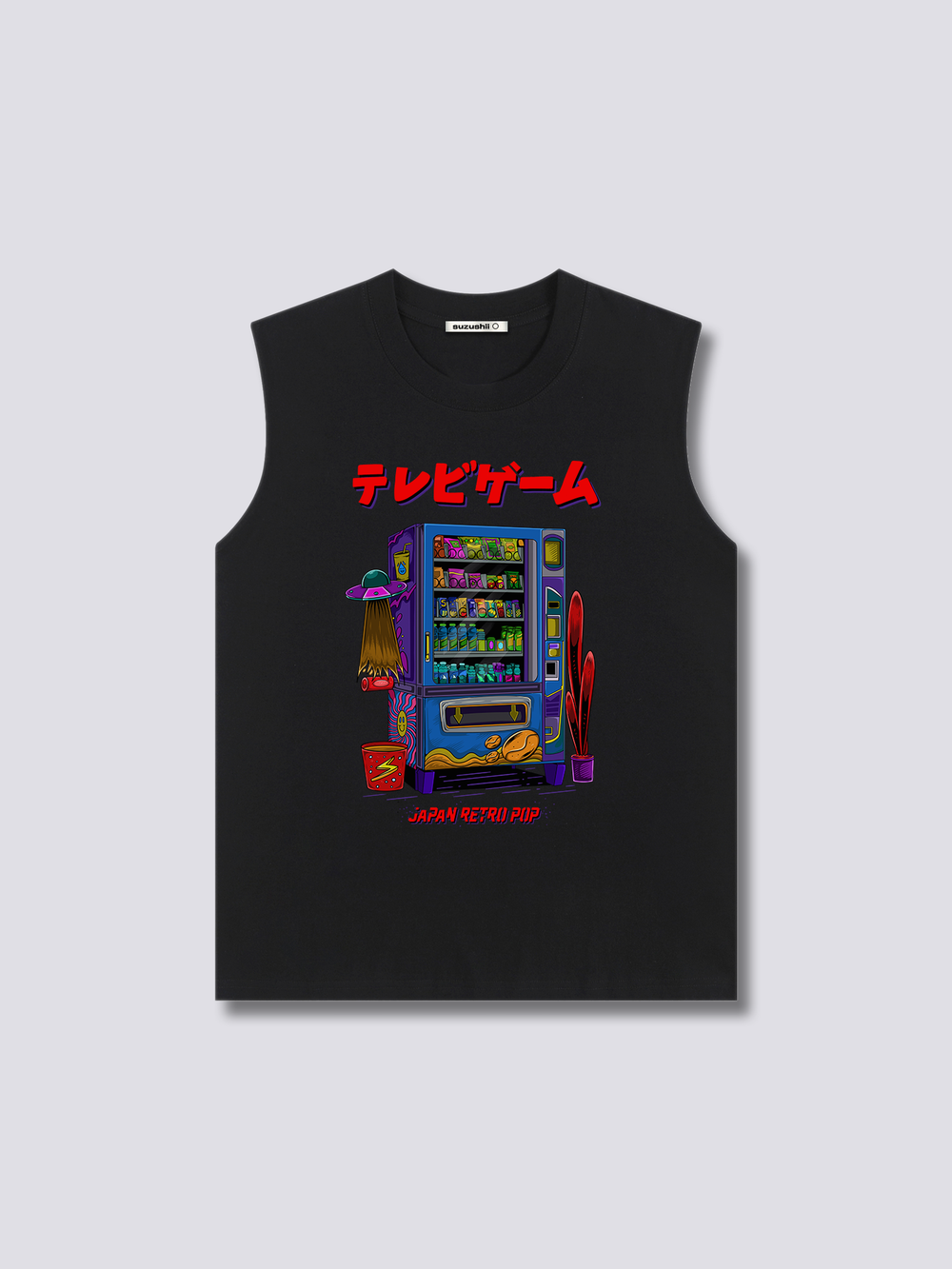 Front Print - Snack Machine Tank Top