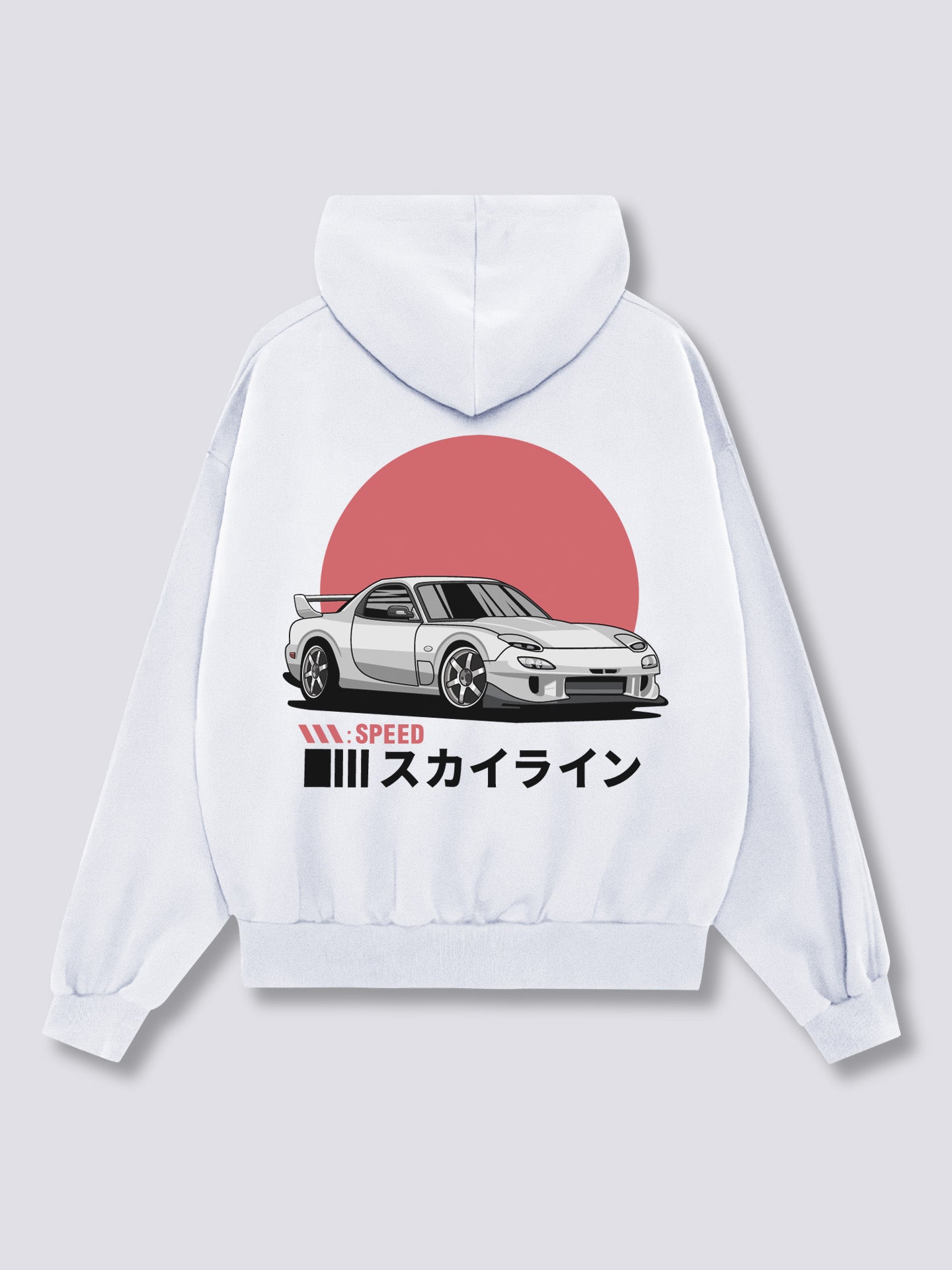 Sunrise Drive Back Hoodie