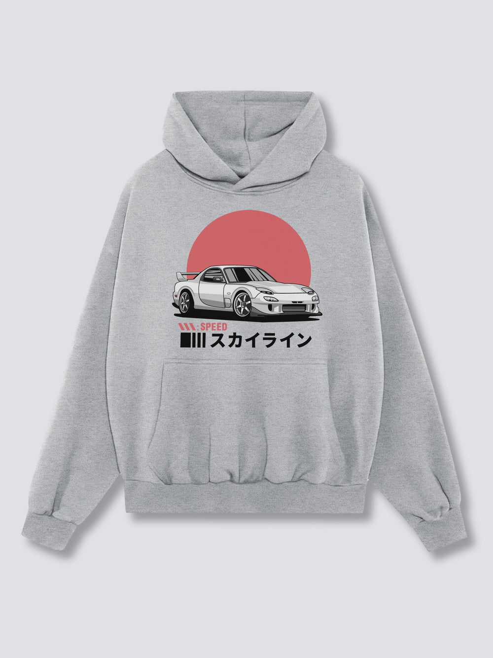 Front Print - Sunrise Drive Hoodie
