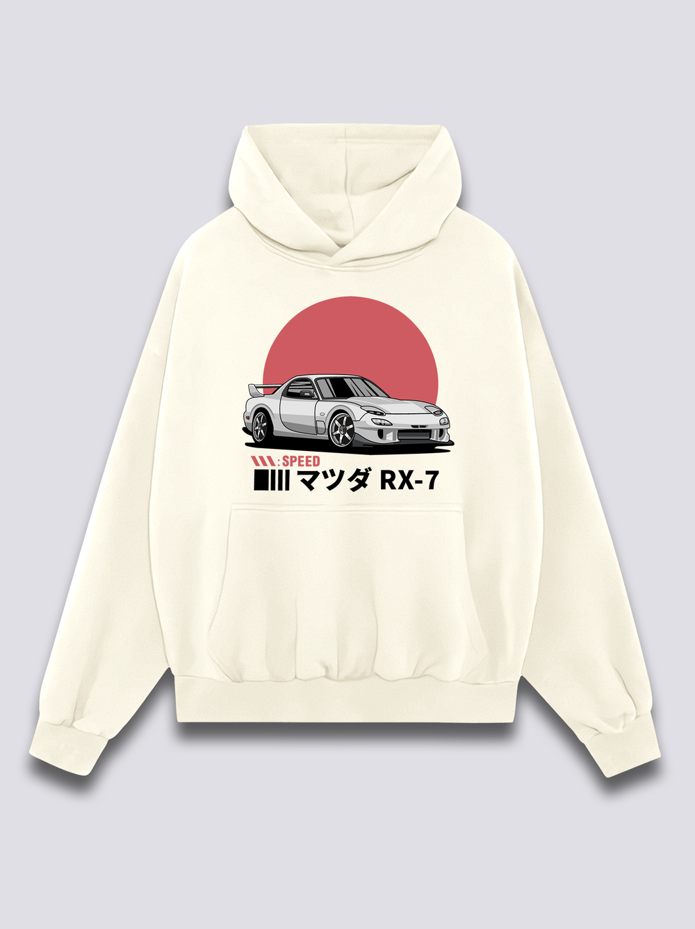 Front Print - Sunrise Drive Hoodie