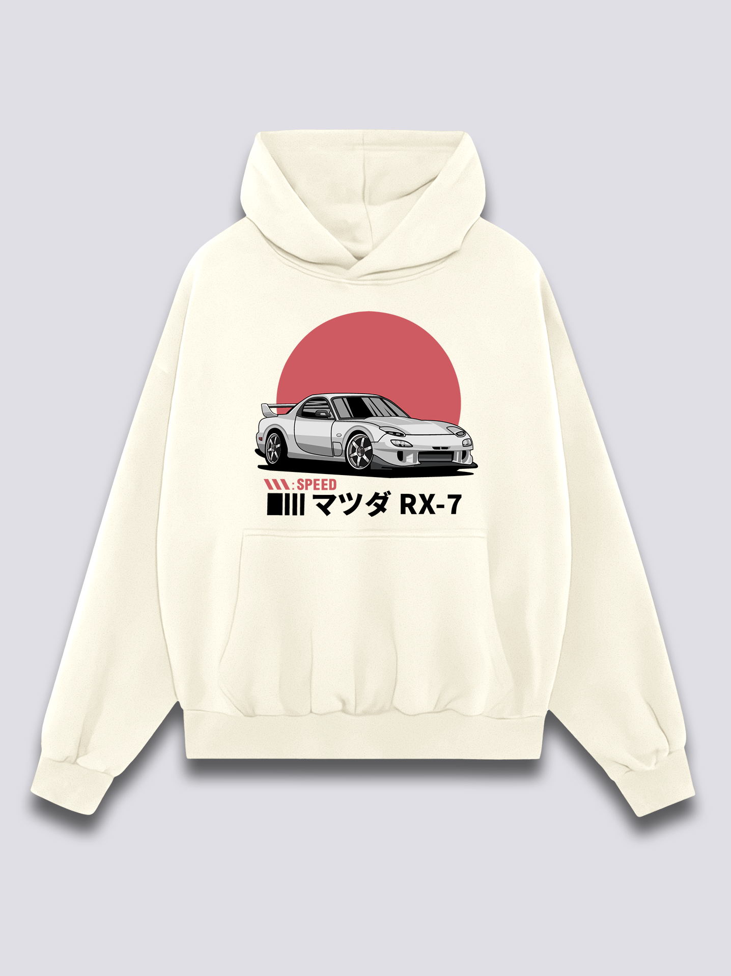 Front Print - Sunrise Drive Hoodie