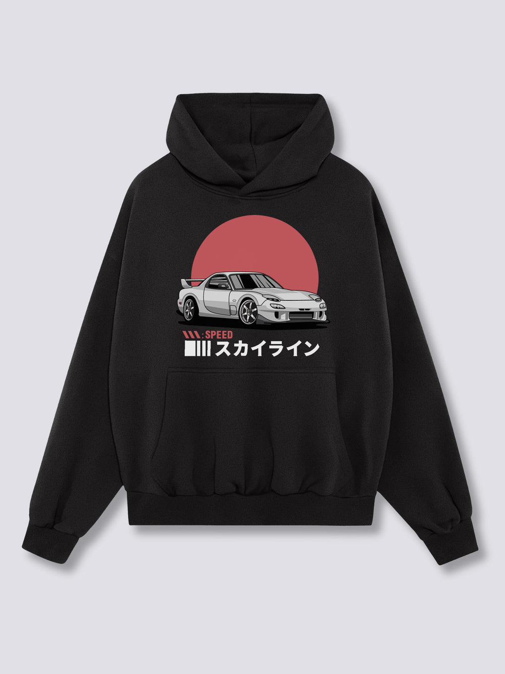 Front Print - Sunrise Drive Hoodie