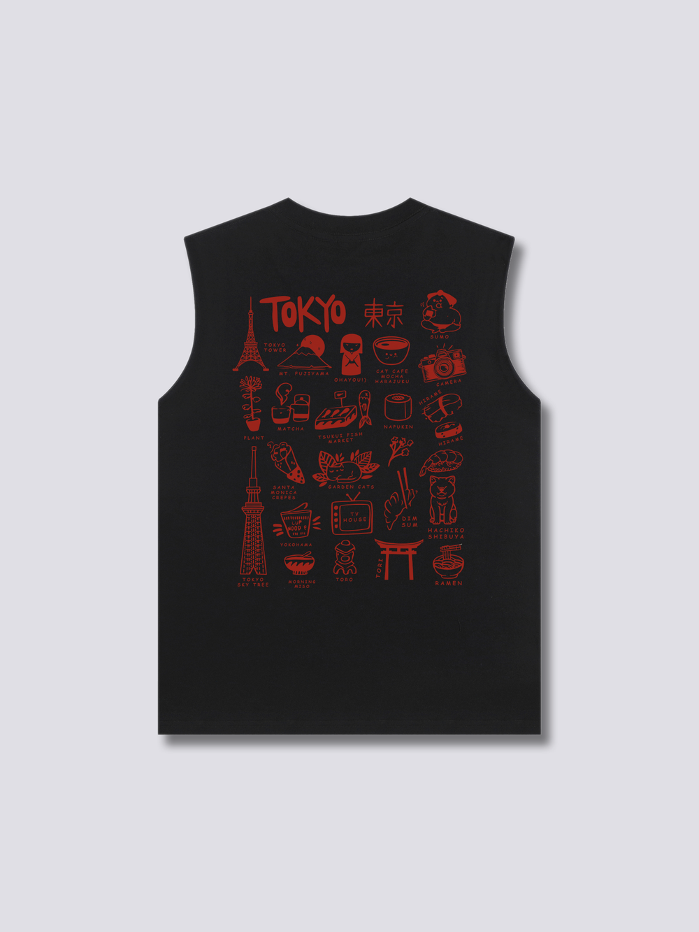 Tokyo Memory Board Tank Top