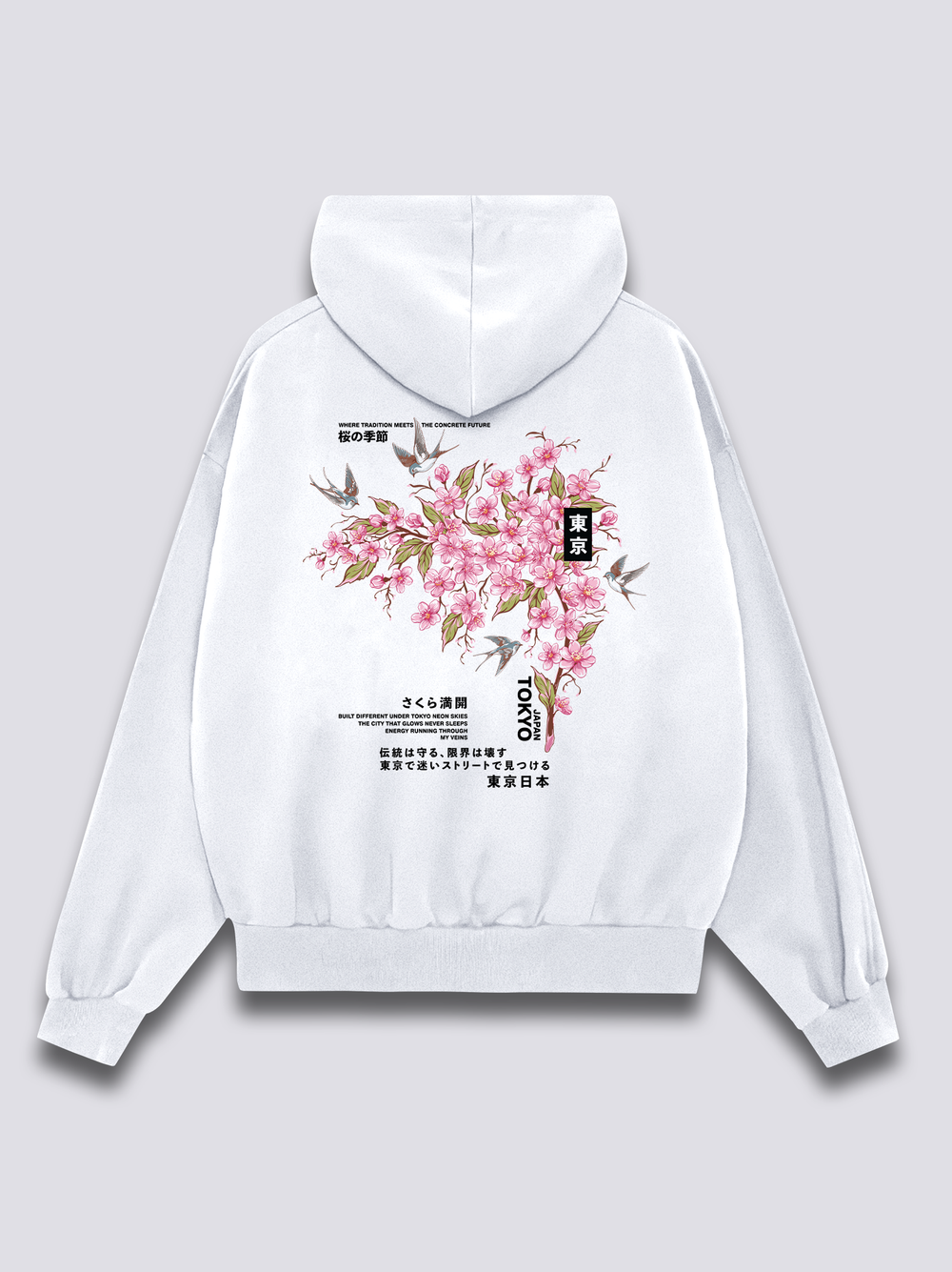 Tokyo Sakura Hoodie