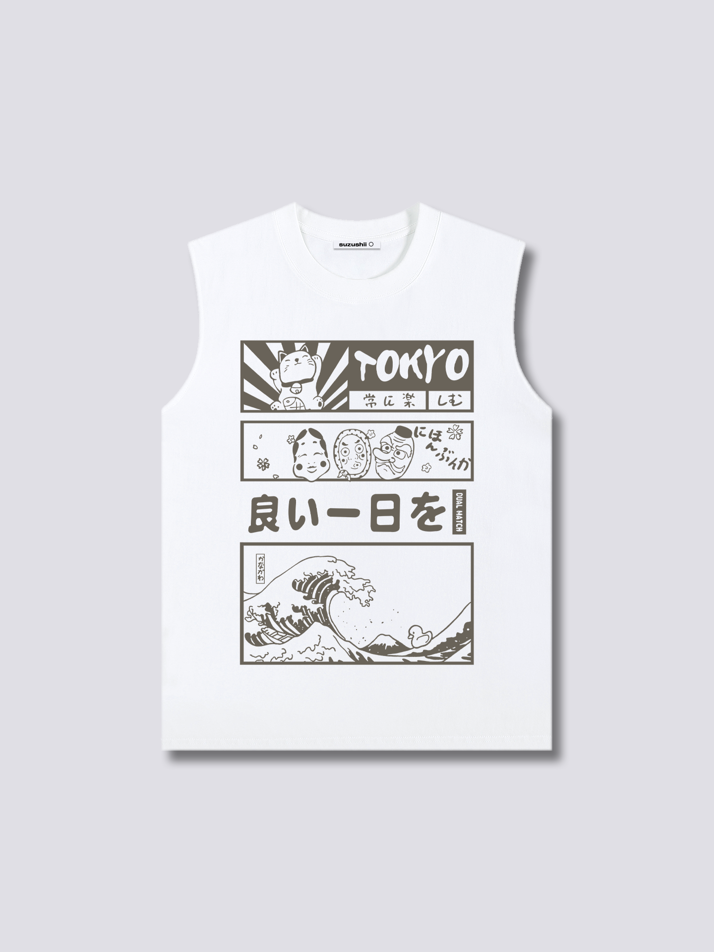 Tokyo Wave Tank Top