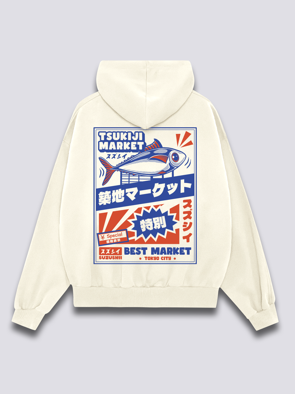 Tsukiji Market Hoodie