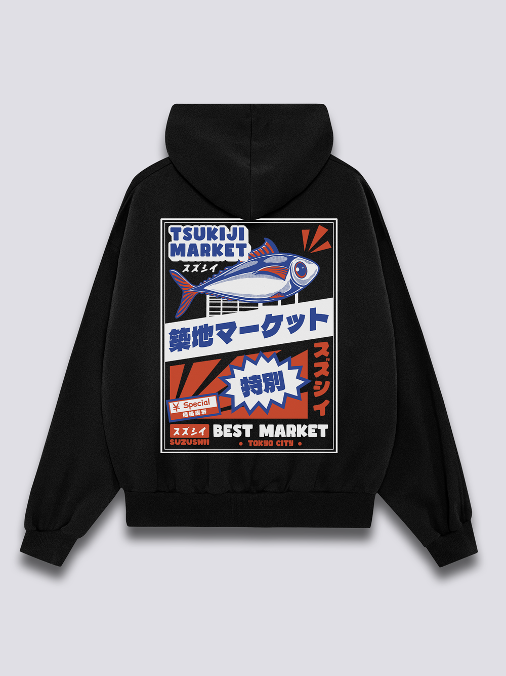 Tsukiji Market Hoodie
