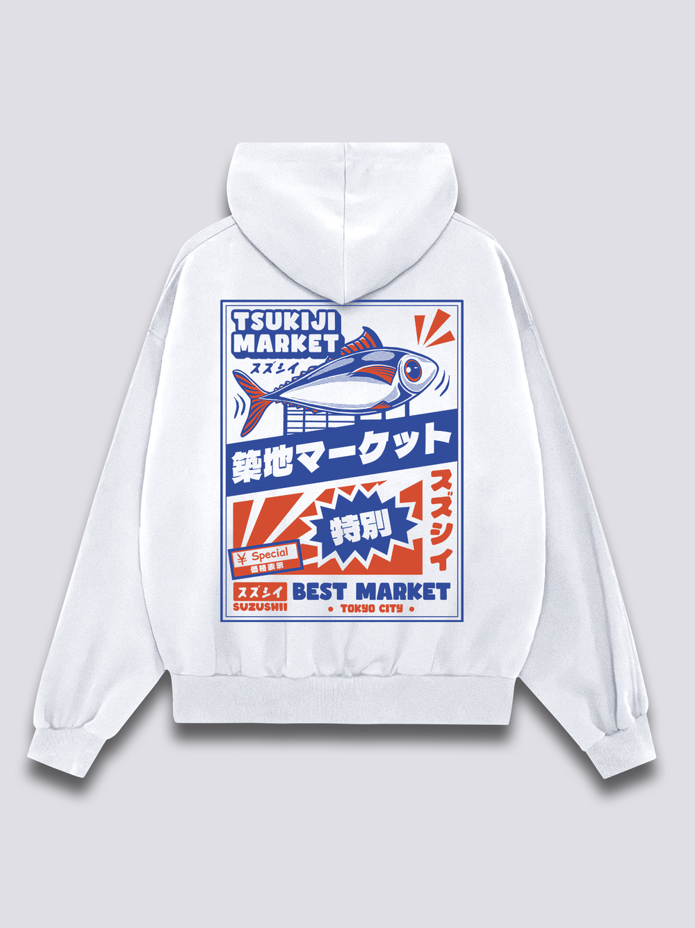 Tsukiji Market Hoodie