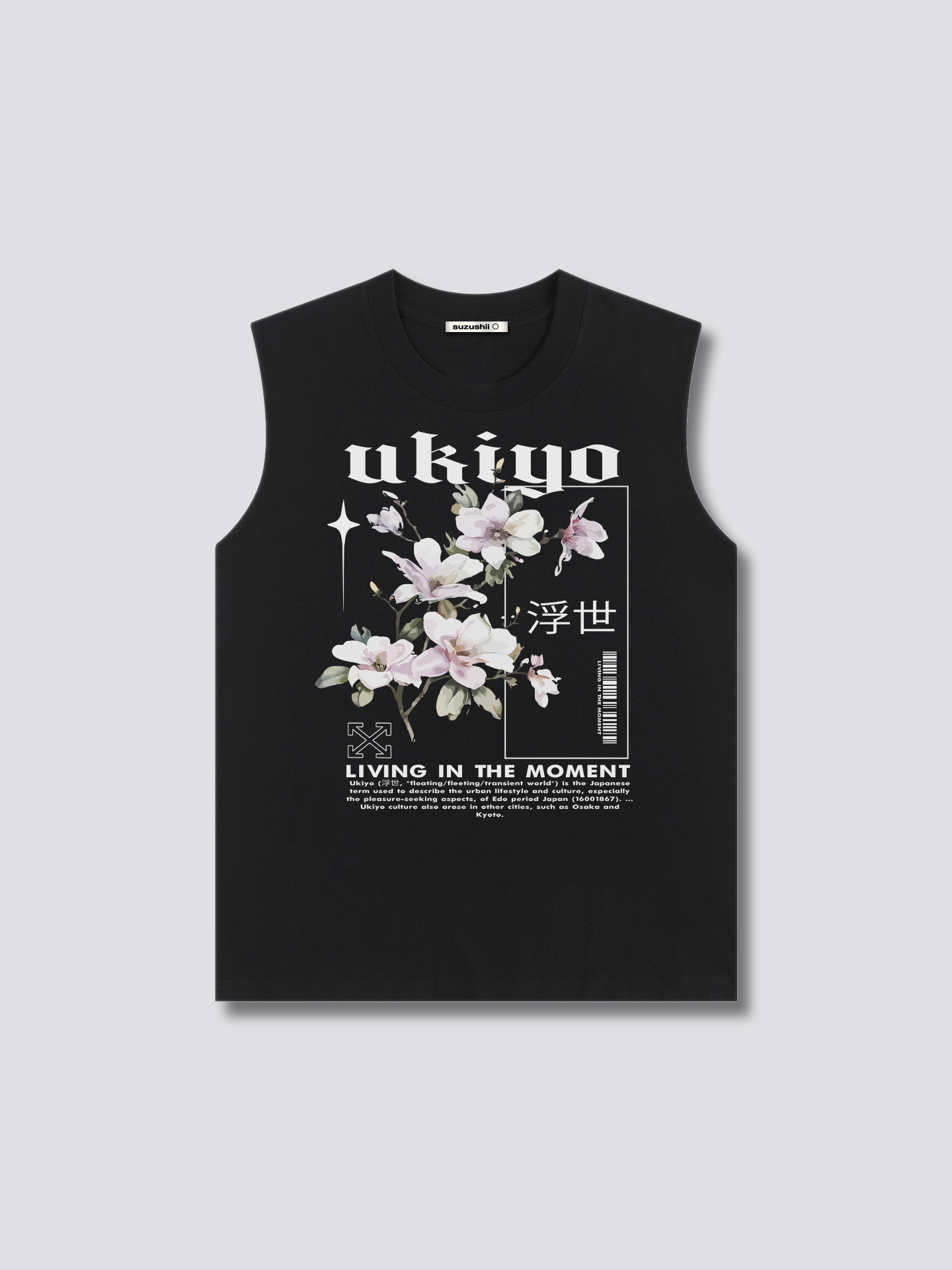Front Print - Ukiyo Tank Top