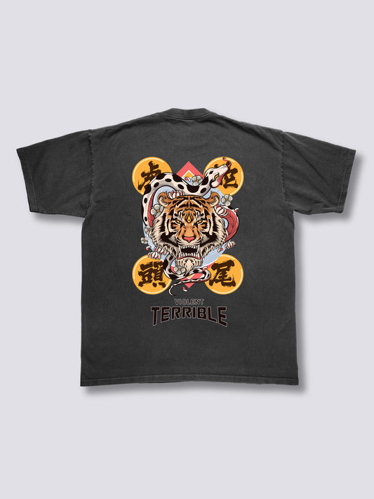 Violent Tiger Vintage T-Shirt