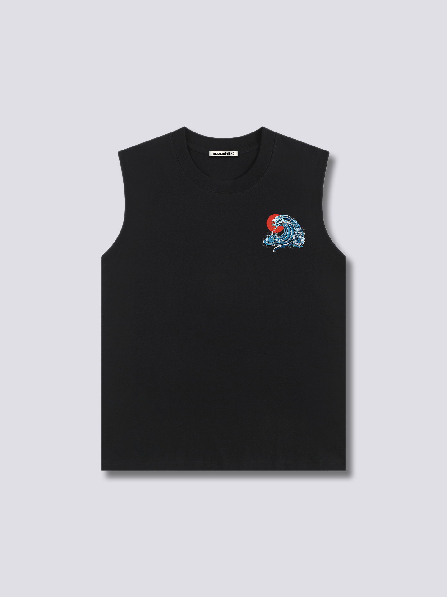 Wavy Phoenix Back Tank Top