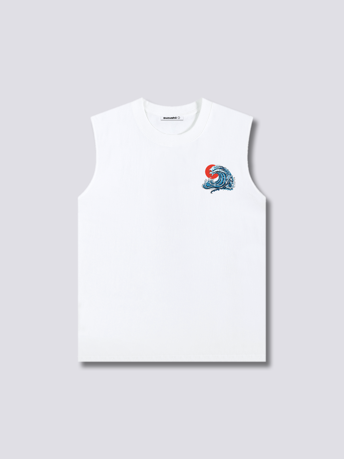 Wavy Phoenix Back Tank Top