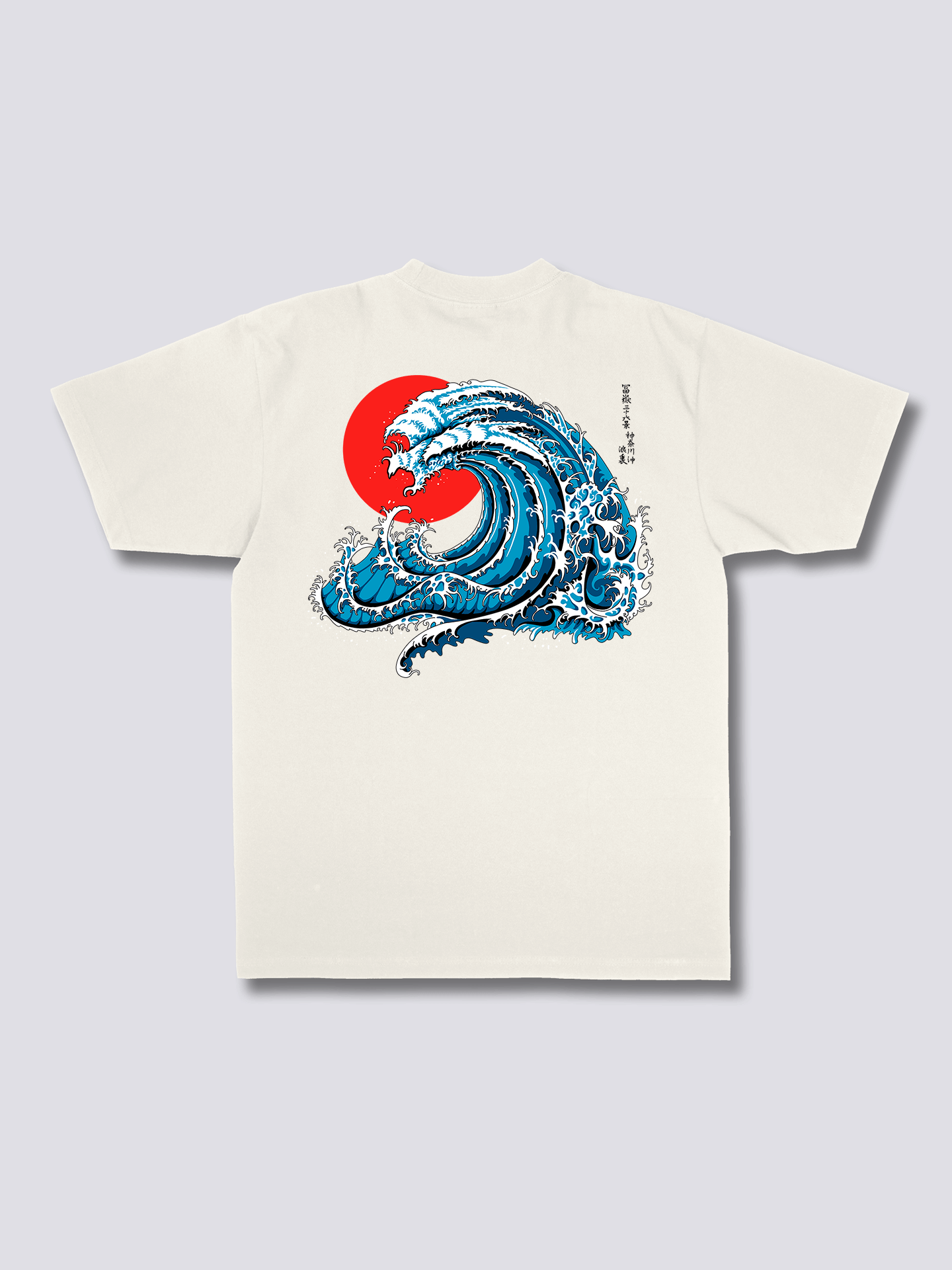 Wavy Phoenix Back T-shirt