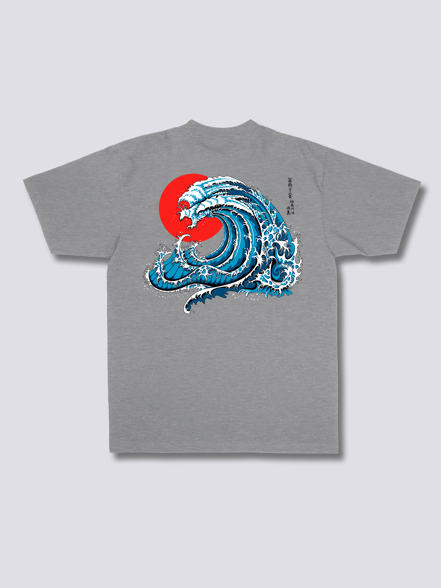 Wavy Phoenix Back T-shirt