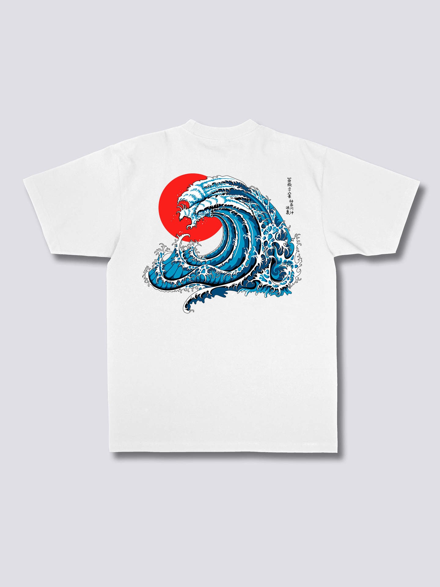Wavy Phoenix Back T-shirt