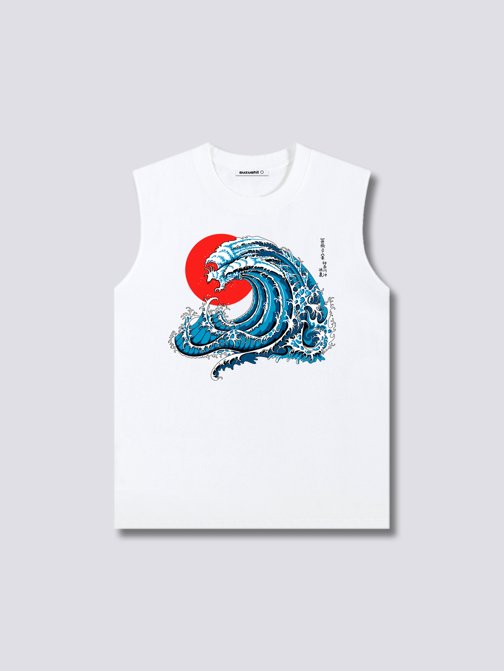 Front Print - Wavy Phoenix Tank Top