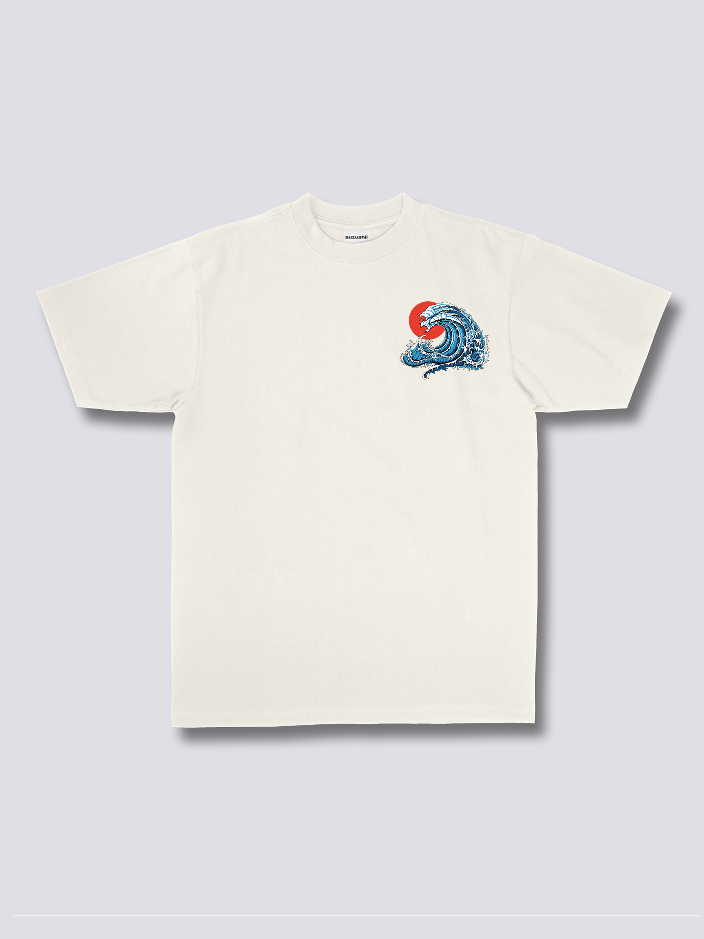 Wavy Phoenix Back T-shirt