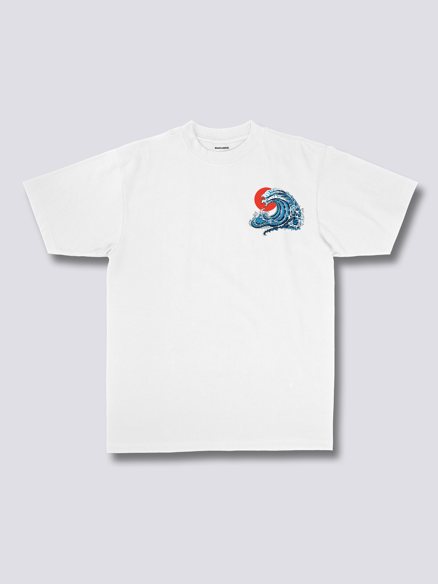 Wavy Phoenix Back T-shirt