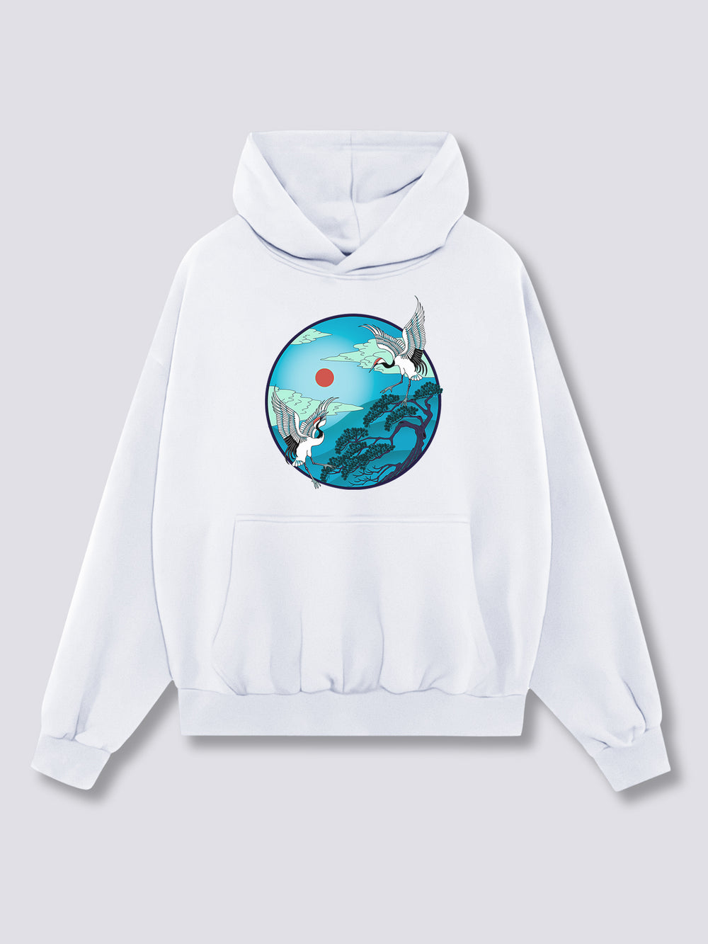 Flying Crane Hoodie