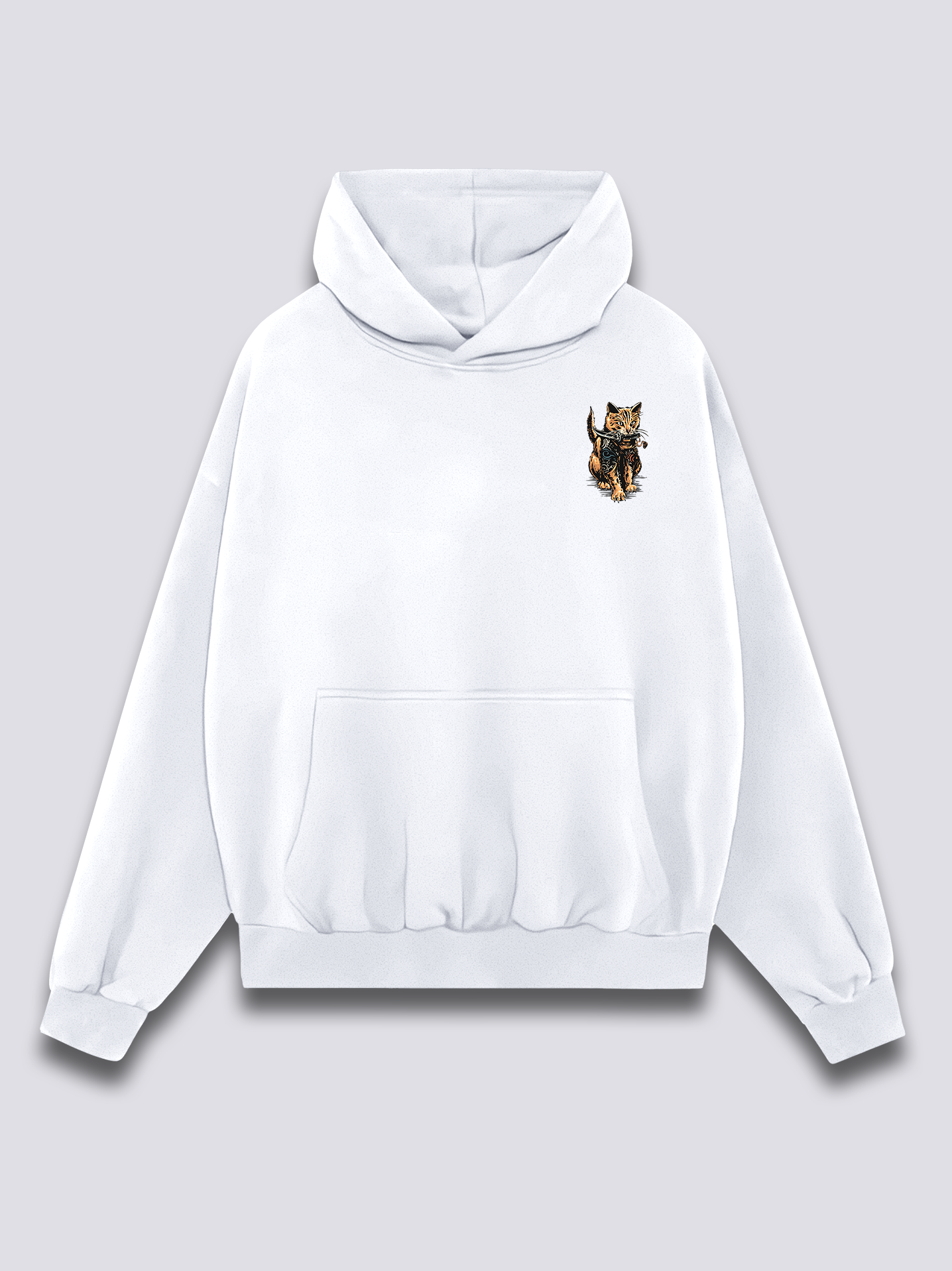 Yakuza Cat Hoodie