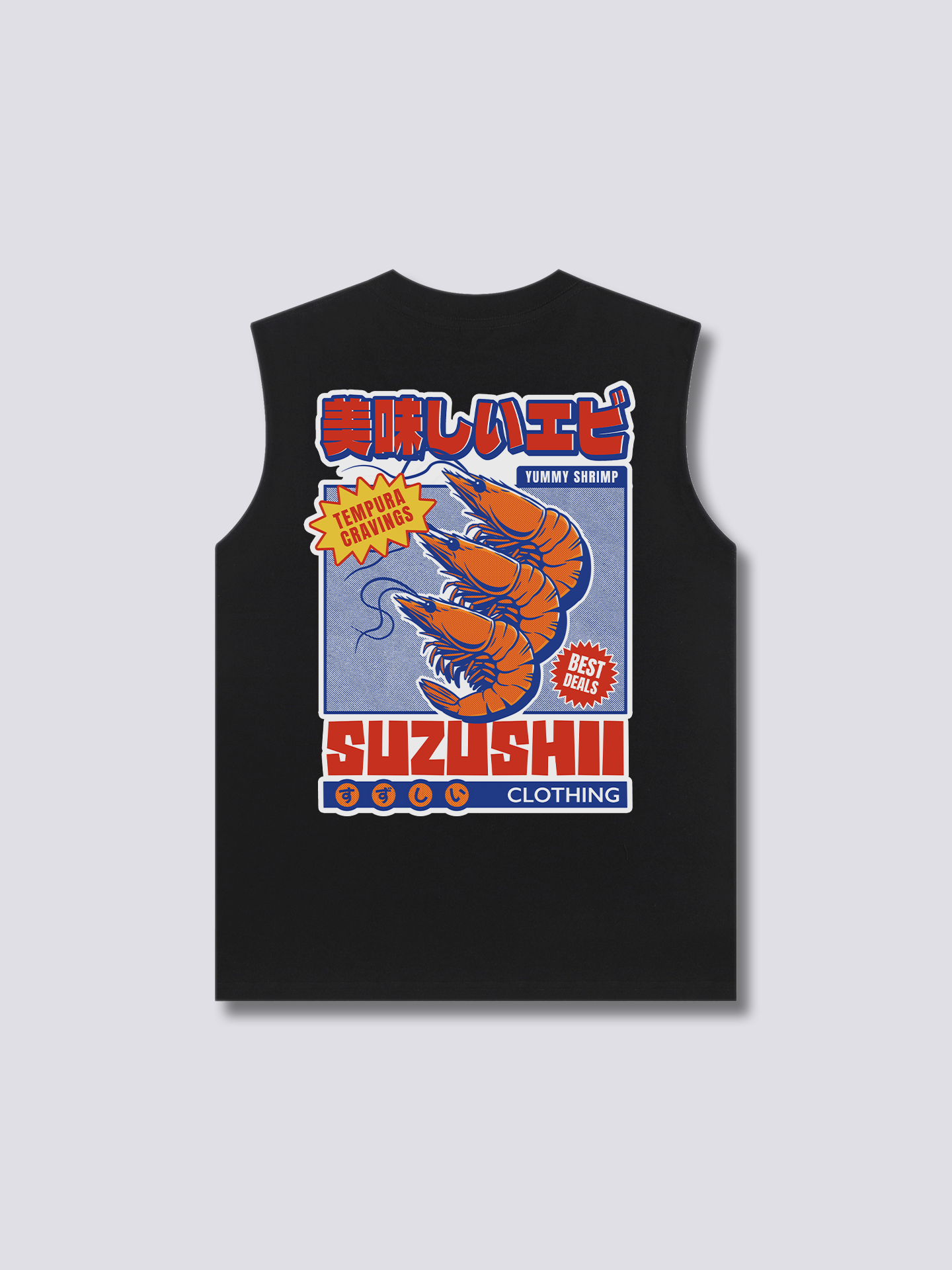 Yummy Shrimp Tank Top