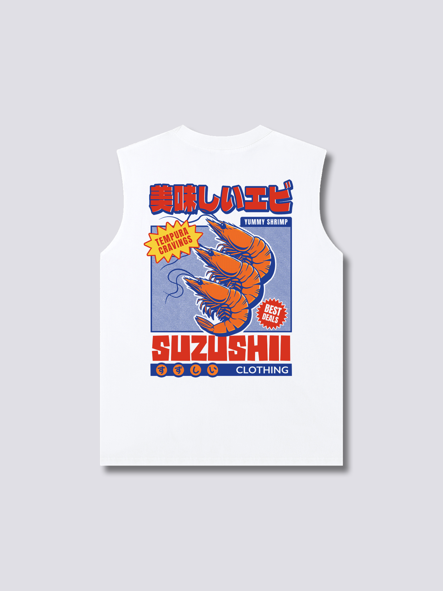 Yummy Shrimp Tank Top