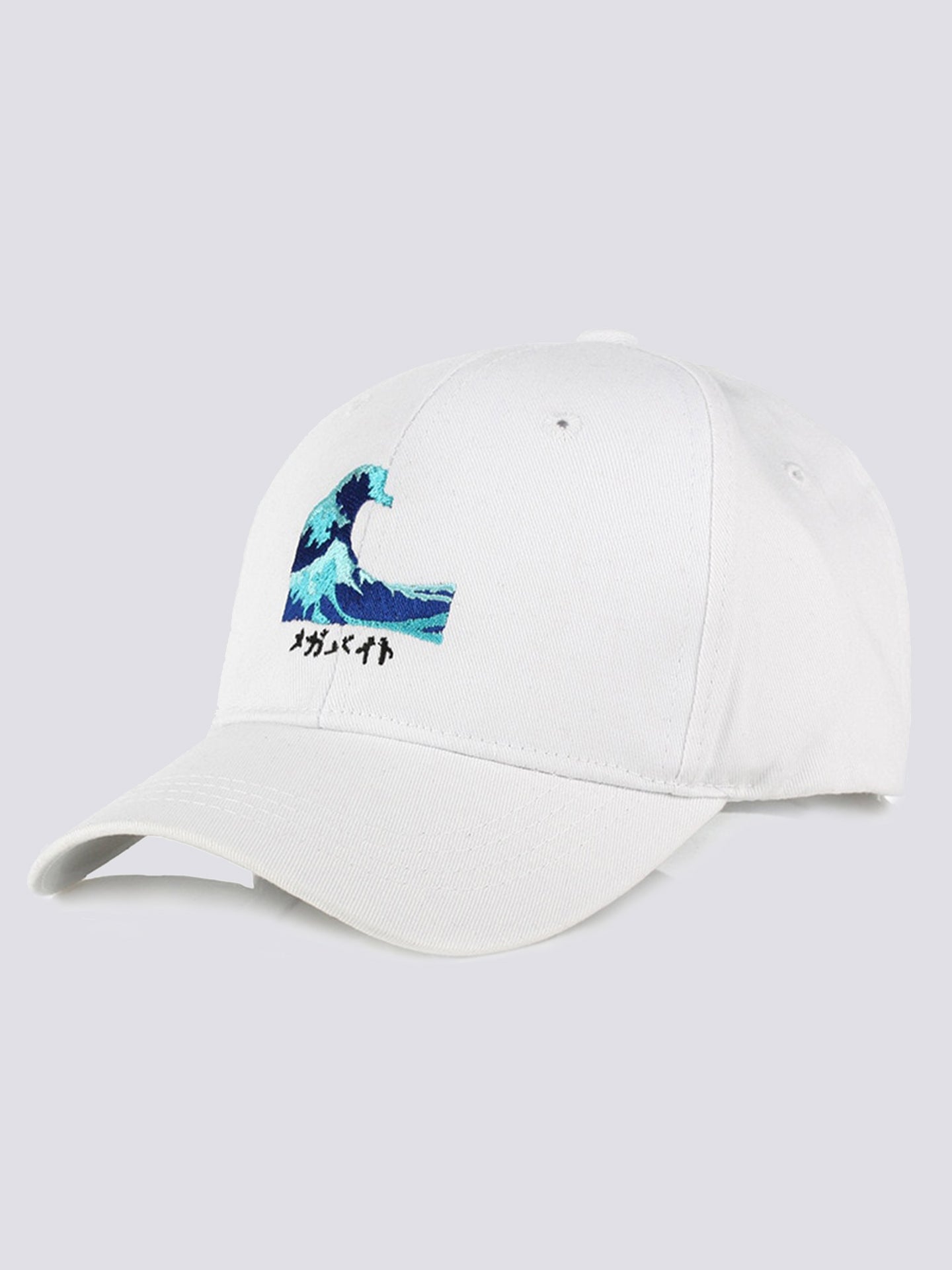 Kanagawa Wave Cap - White