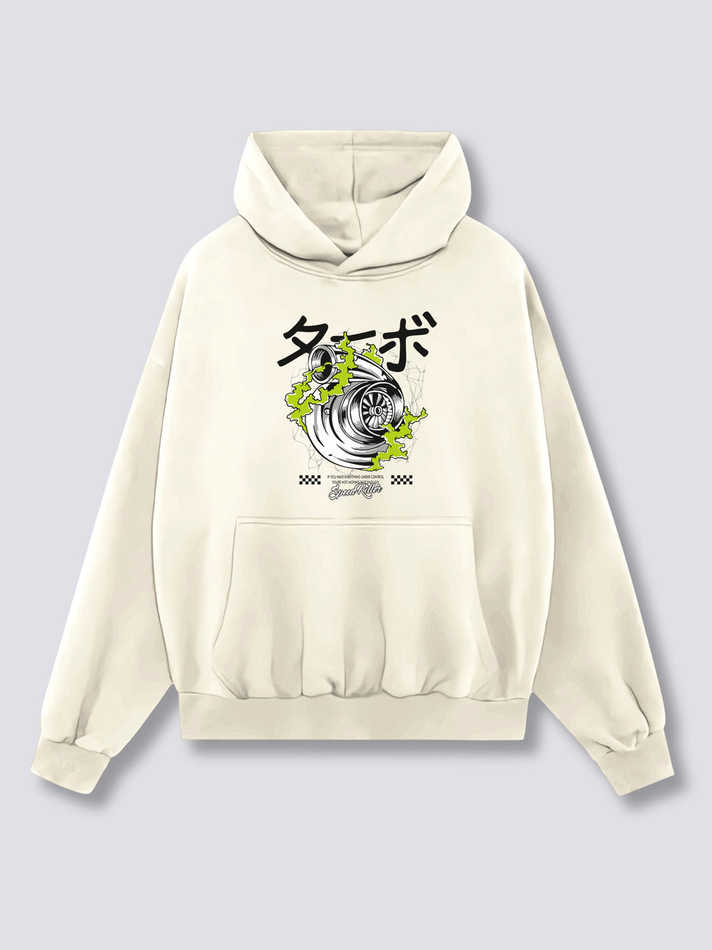 Front Print - Engine Hoodie