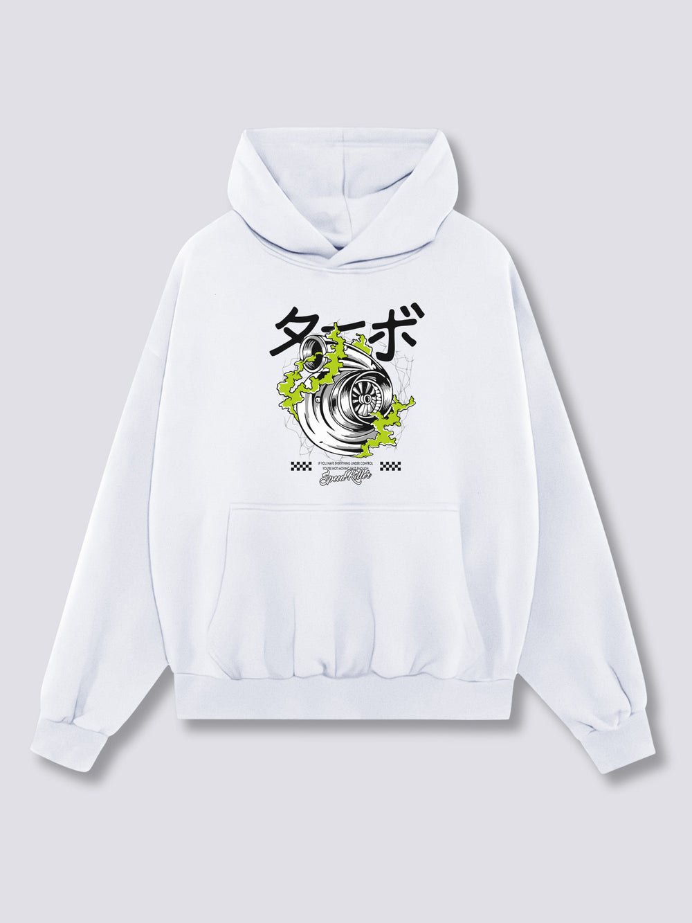 Front Print - Engine Hoodie