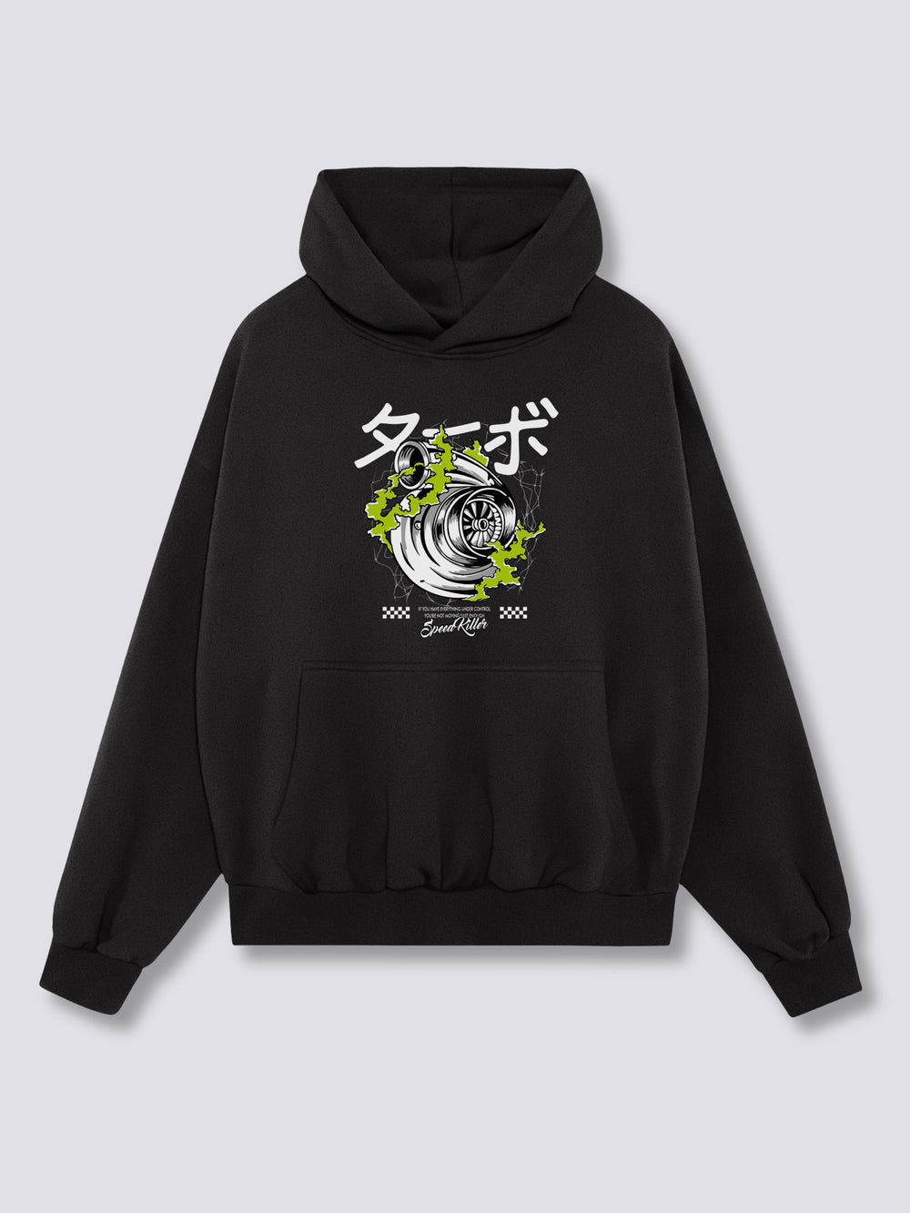 Front Print - Engine Hoodie